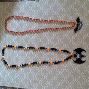 Bundle of Halloween bat necklaces